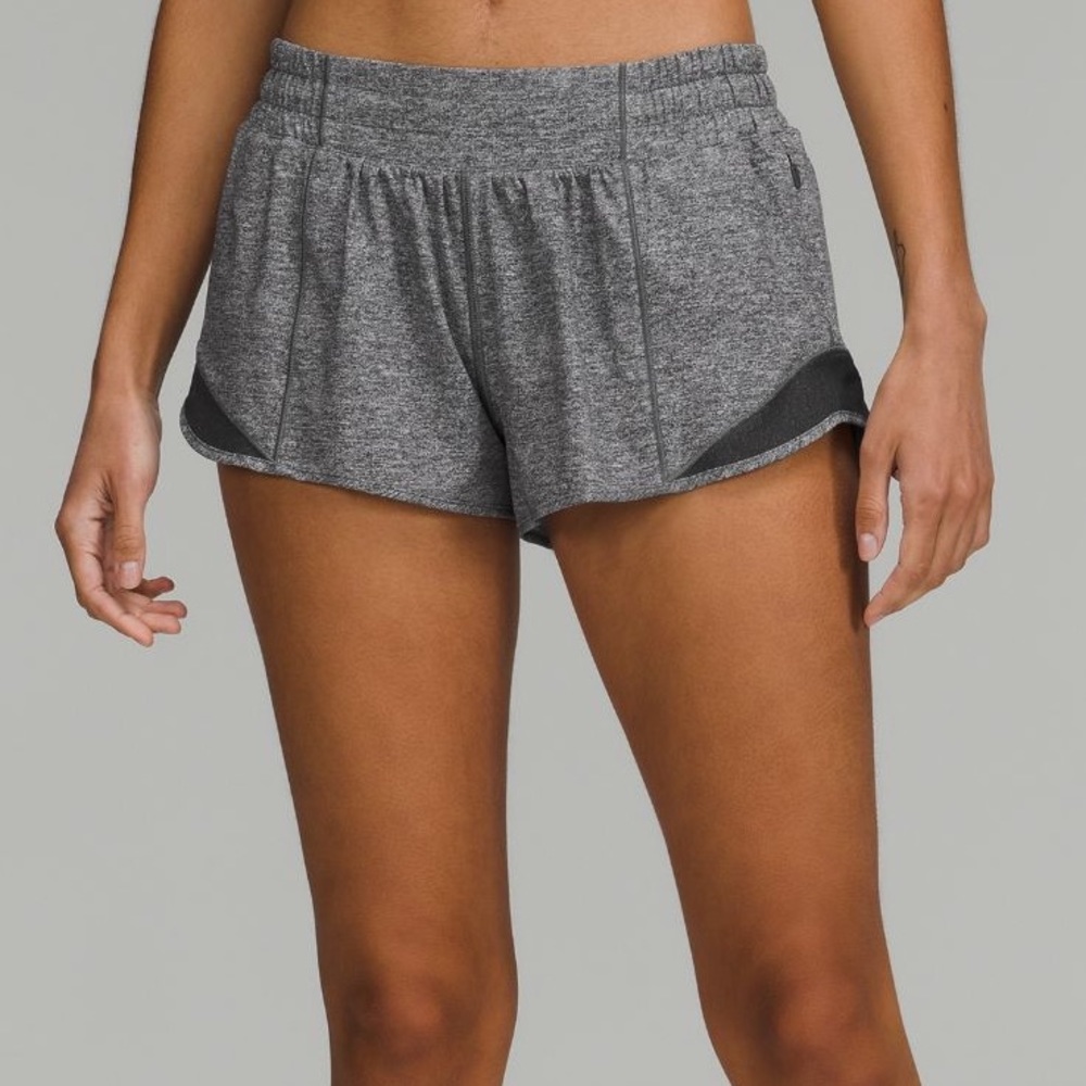 Hotty Hot Gray 2.5” Shorts